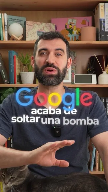 Vídeo de TikTok de @pedroseo sobre la primera guía oficial de Google para posicionarse en las respuestas de IA