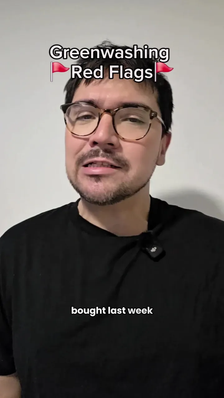 Vídeo de Rainforest Alliance en TikTok sobre las señales de alerta del greenwashing
