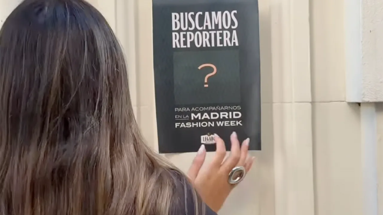 Activación de Legado Ibérico con una reportera