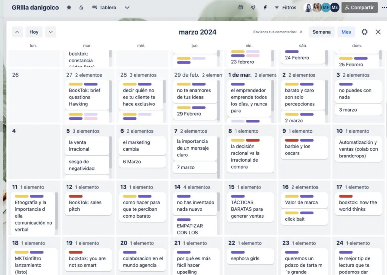 Equipo revisando métricas en pantalla