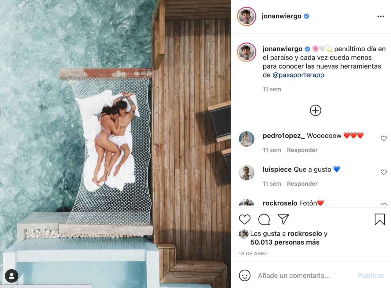 Recomendaciones en Instagram