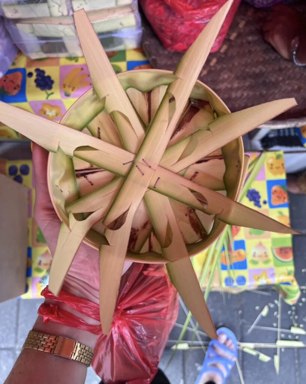 Creando mi propio Canang Sari