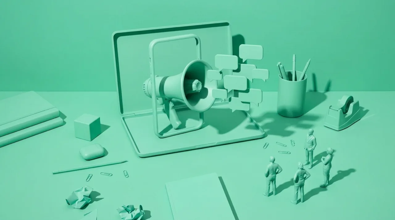 Persona usando Instagram en el móvil con la función de Broadcast Channels abierta, ilustrando cómo las marcas se comunican de forma directa con su comunidad