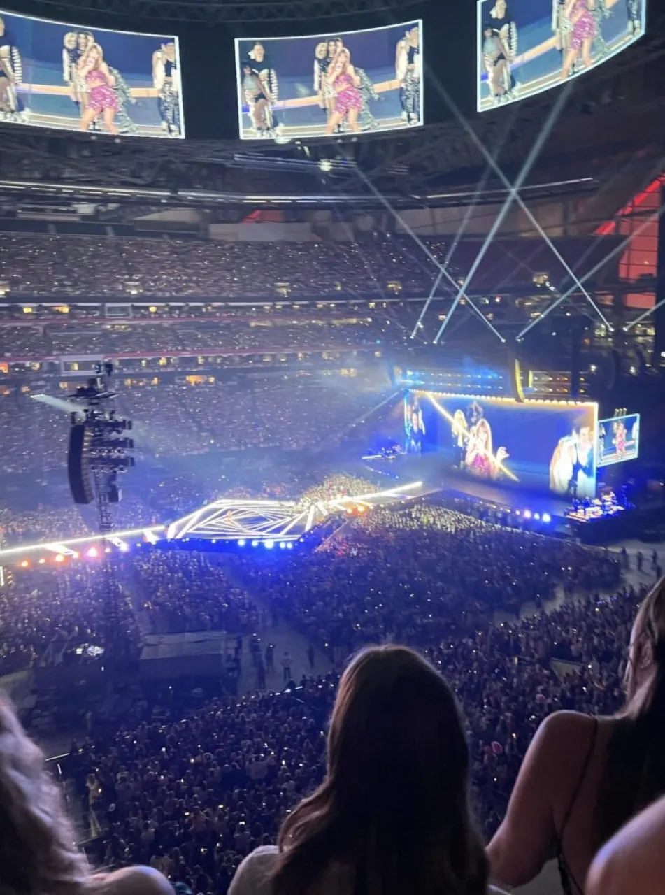 Taylor Swift en concierto en Atlanta