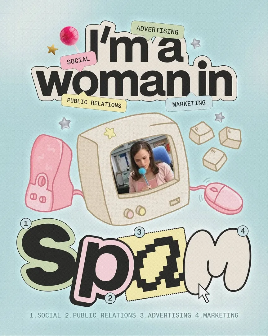Publicación de Pretty Little Marketer sobre cómo el marketing pasó de profesión a identidad compartida, ejemplo de comunidad