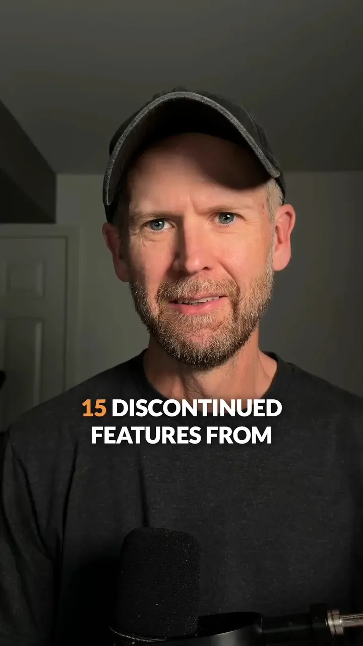 Publicación de Instagram de Jon Loomer repasando las funciones retiradas de la publicidad de Facebook en quince años