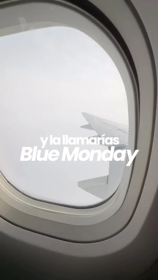 Reel de @brandcrops sobre el origen del Blue Monday como acción de marketing