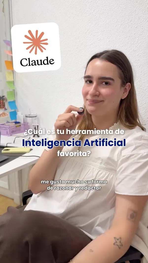 Reel de @brandcrops con una guía práctica de IA para marcas