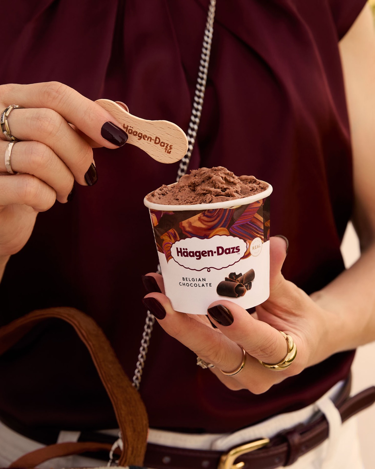 Häagen-Dazs content photography created by Brandcrops