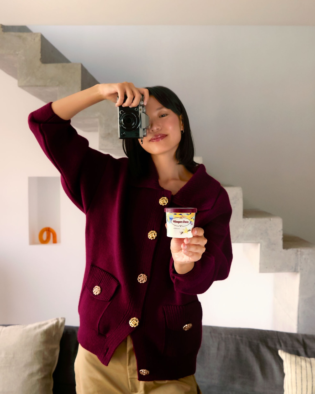 Häagen-Dazs content photography created by Brandcrops