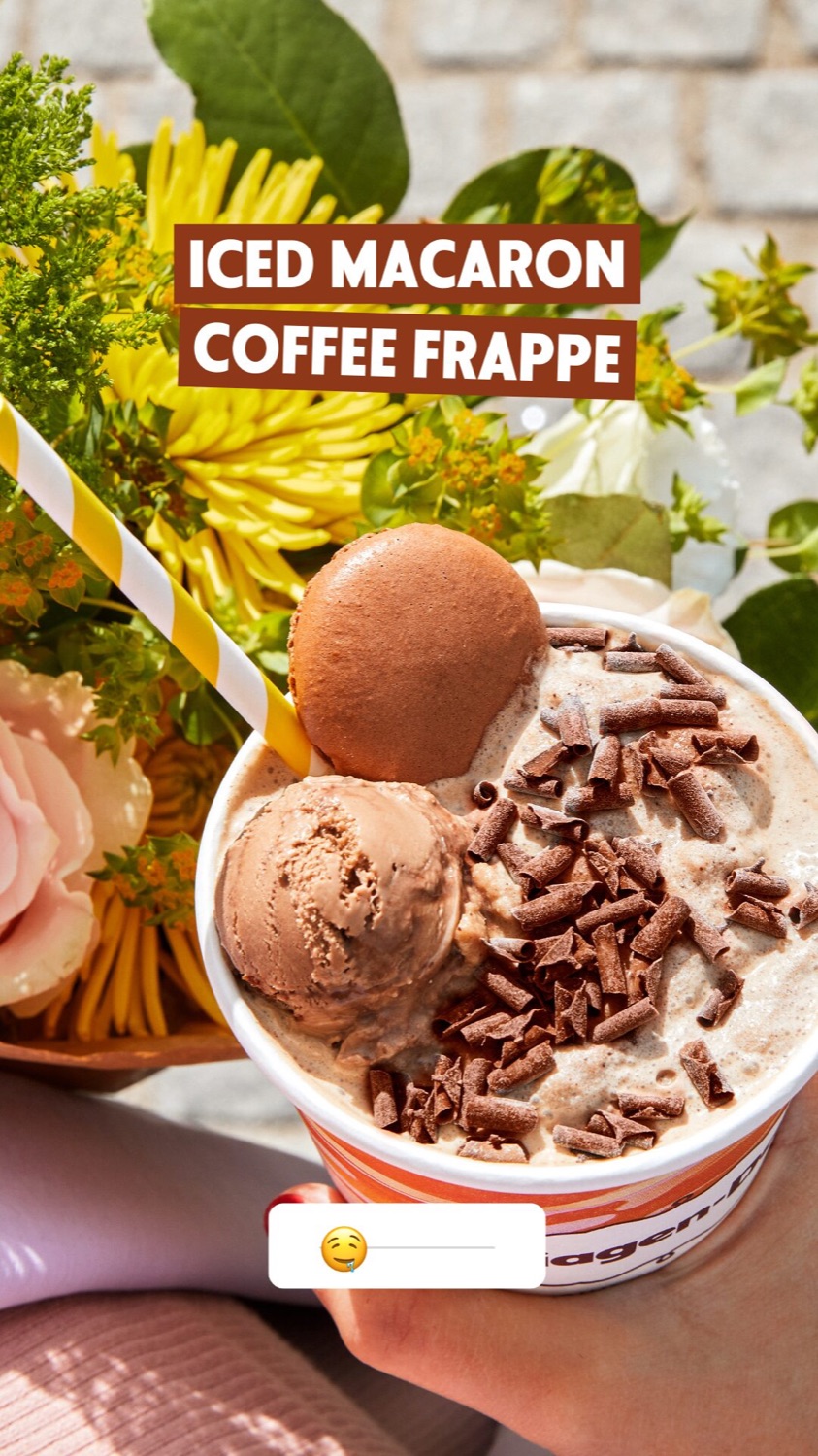 Häagen-Dazs content photography created by Brandcrops