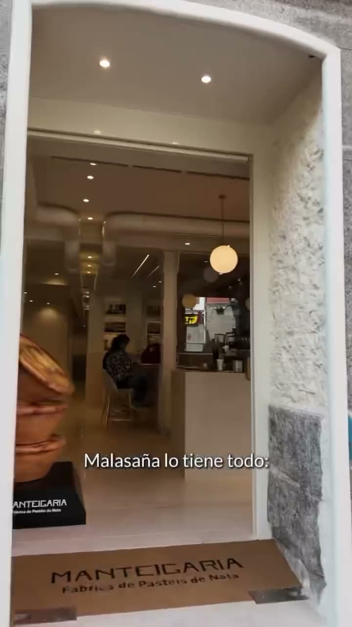 Reel del lanzamiento de Manteigaria en Malasaña