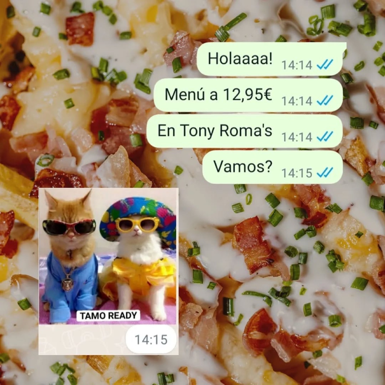 Tony Roma's content photography created by Brandcrops