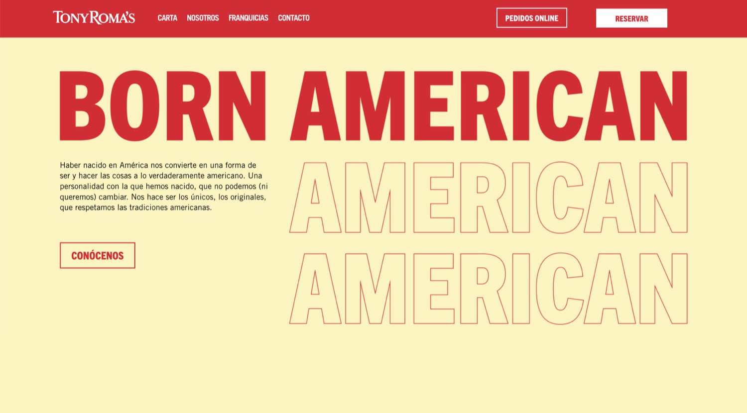 Tony Roma's brand identity by Brandcrops