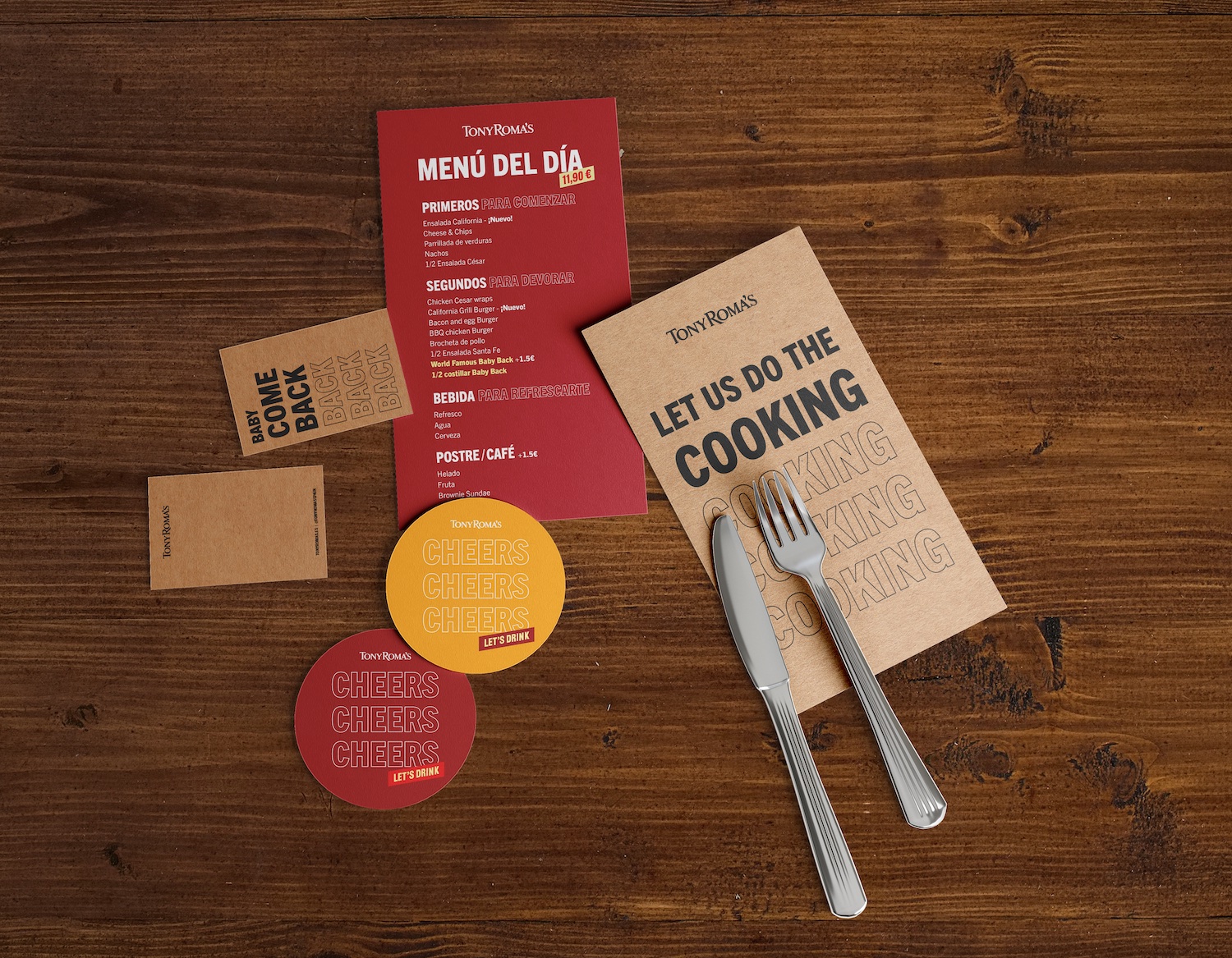 Tony Roma's identity in use
