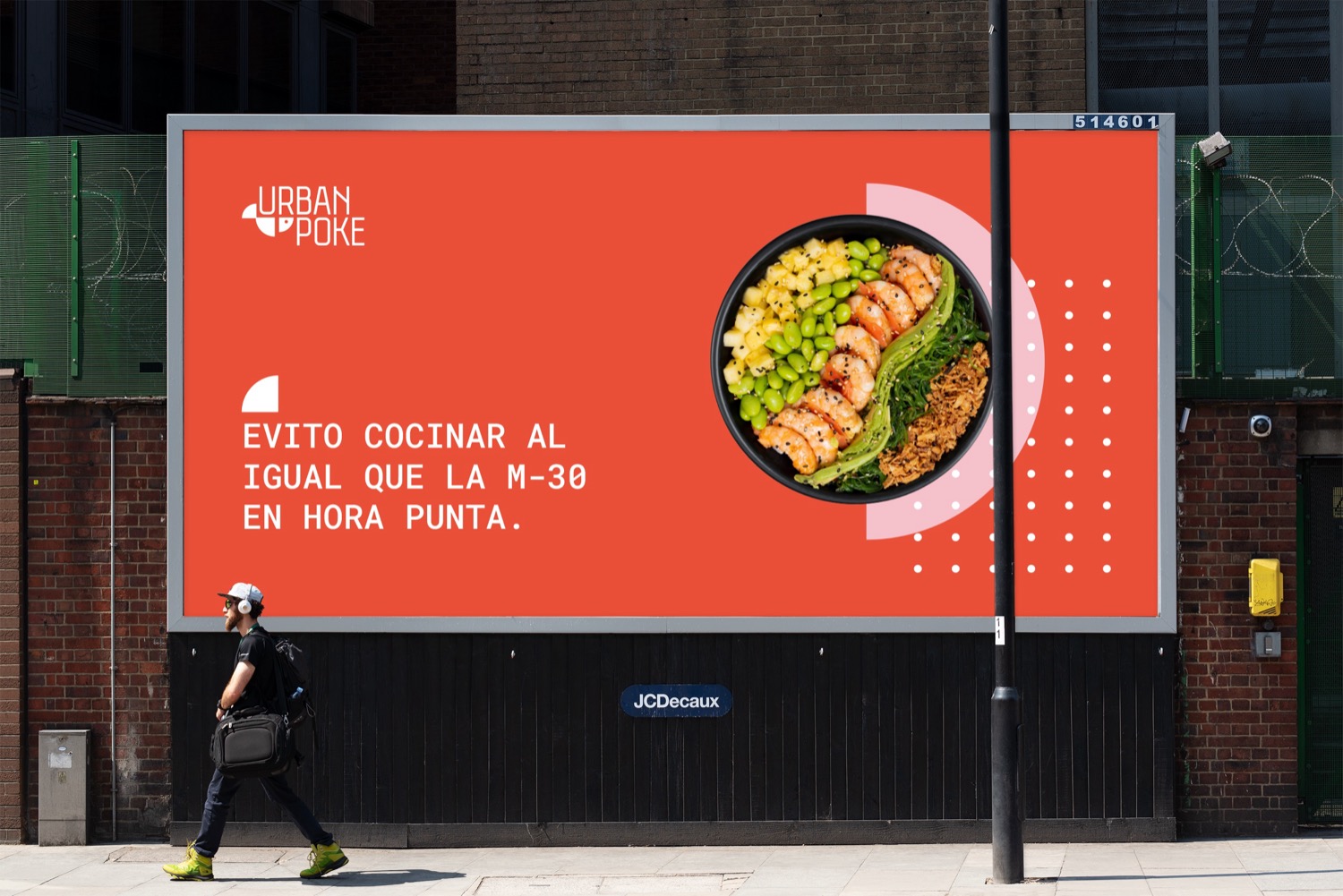 Urban Poke identity in use