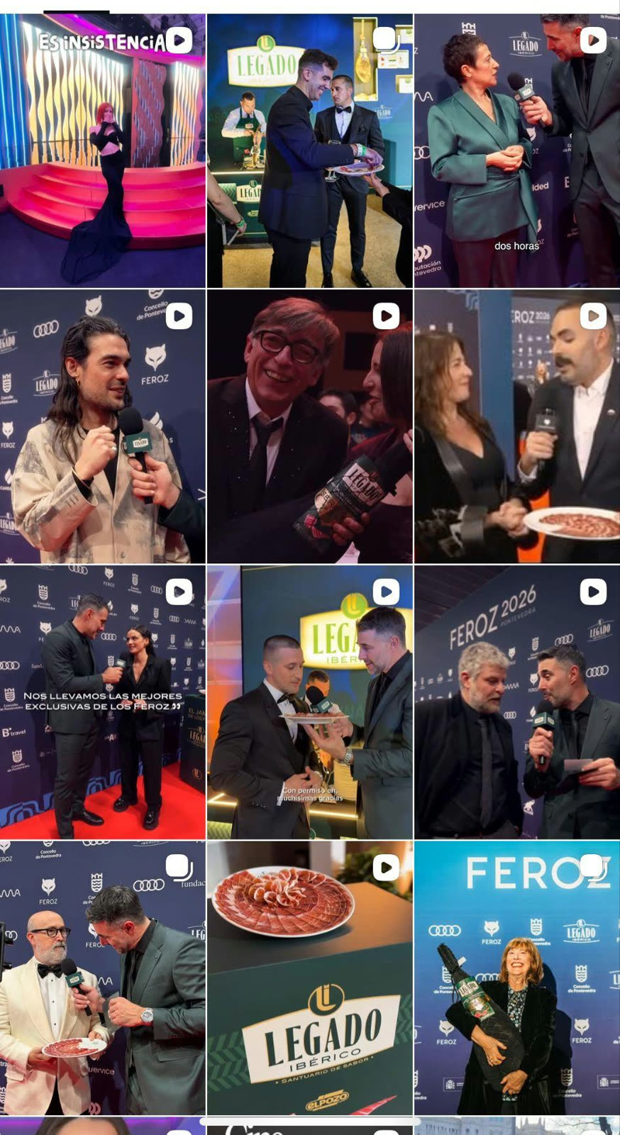 Legado Ibérico: El jamón en la alfombra roja: Legado Ibérico como generador de cultura en los Premios Feroz.