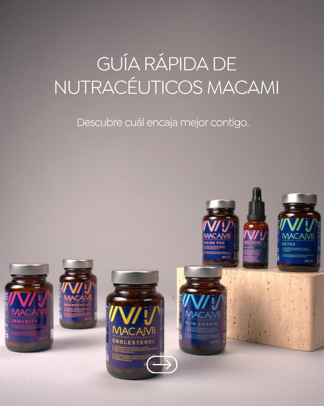 Fotografía de contenido de MACAMI creada por Brandcrops